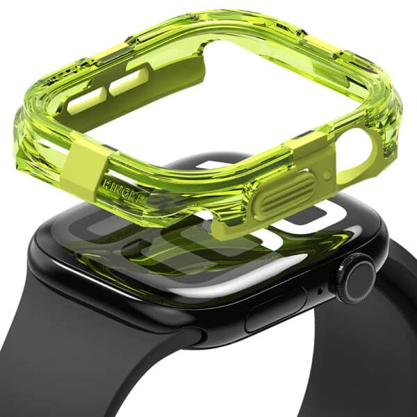 Ringke - Θήκη Σιλικόνης Fusion Bumper - Apple Watch 10 46mm - Neon Πράσινο