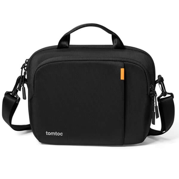 Tomtoc - Tablet Shoulder Bag (B30B1D1) - with Organized Space for Business Essentials, 360 Protection, 12.9″ - Μαύρο