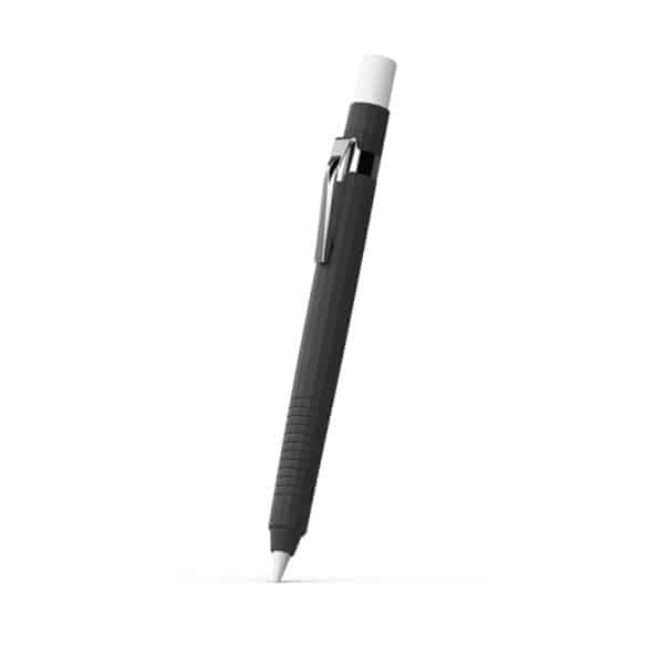 Ringke - Silicone Drafting Pencil Case - for Apple Pencil, Easy to Attach, Metal Holder Clip, Durable Elasticity - Μαύρο