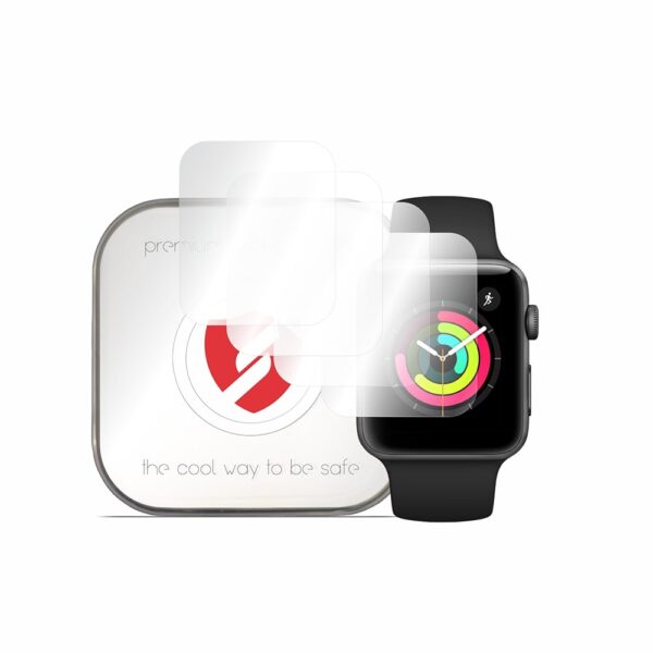 Smart Protection - Premium Classic (4 pack) - Προστατευτικό Οθόνης Apple Watch 1 / 2 / 3 (42mm) - Διάφανο