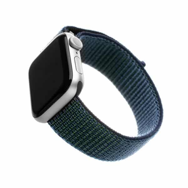 Fixed - Nylon Strap 35mm - Apple Watch 1/2/3/4/5/6/7/8/9/10/SE/SE 2/Ultra/Ultra 2 (42/44/45/46/49mm) - Σκούρο Μπλε