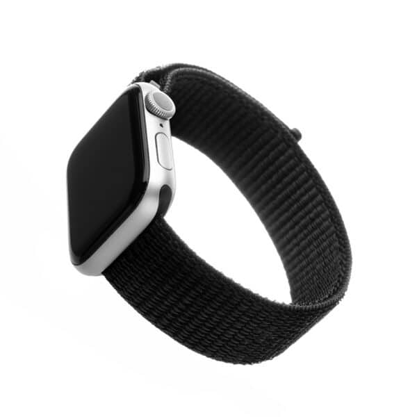 Fixed - Nylon Strap 35mm - Apple Watch 1/2/3/4/5/6/7/8/9/10/SE/SE 2/Ultra/Ultra 2 (42/44/45/46/49mm) - Μαύρο