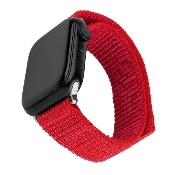 Fixed - Nylon Sporty Strap 32mm - Apple Watch 1/2/3/4/5/6/7/8/9/10/SE/SE 2 (38/40/41/42mm) - Κόκκινο
