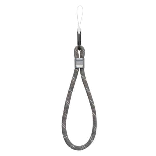 Ringke - Λουράκι Λαιμού - Universal Buckel Ring, Round Carabiner, Adjustable, 7mm - Γκρί