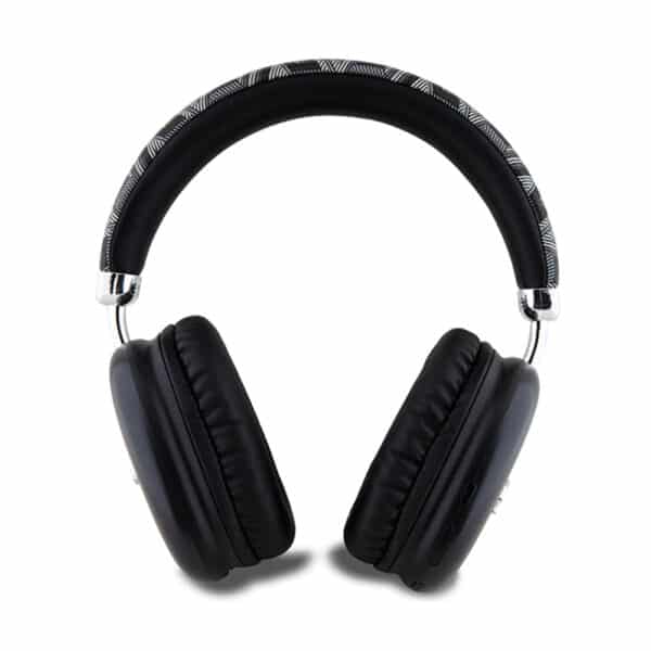 Guess - Wireless Headphones GCUBE Metallic Script Logo (GUBHK1GCTCSK) - Over-ear Headset, Bluetooth 5.3, 400mAh - Μαύρο