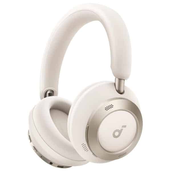 Anker - Wireless Headphones SoundCore Space One Pro (A3062G21) - Bluetooth 5.3, Active Noise Cancelling, Hi-Res - Λευκό