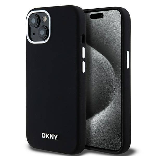 DKNY - Hardcase Liquid Silicone (DKHMP14SSMCHLK) - iPhone 15 - Μαύρο