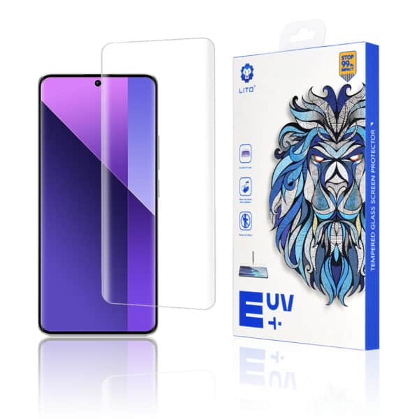 Lito - 3D UV Glass - Xiaomi Κόκκινοmi Note 13 Pro+ 5G - Clear