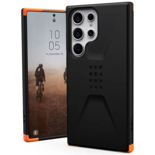 UAG - Civilian - Samsung Galaxy S23 Ultra - Μαύρο