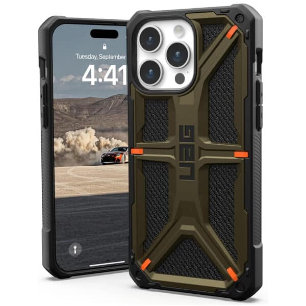 UAG - Monarch - iPhone 15 Pro Max - Kevlar Element Πράσινο
