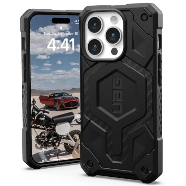 UAG - Monarch Pro MagSafe - iPhone 15 Pro - Carbon Fiber
