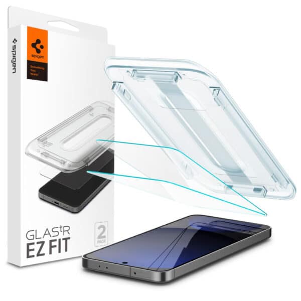 Spigen - Glas.tR EZ-FIT (2 pack) - Samsung Galaxy S24 FE - Διάφανο