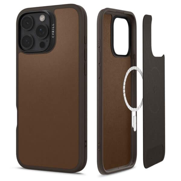 Spigen - Cyrill Kajuk MagSafe - iPhone 16 Pro - Saddle Καφέ