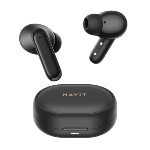 Havit - Ασύρματα Earbuds (TW950) - με Microphone, Bluetooth 5.3, TWS, ENC, Type-C, 400mAh - Μαύρο