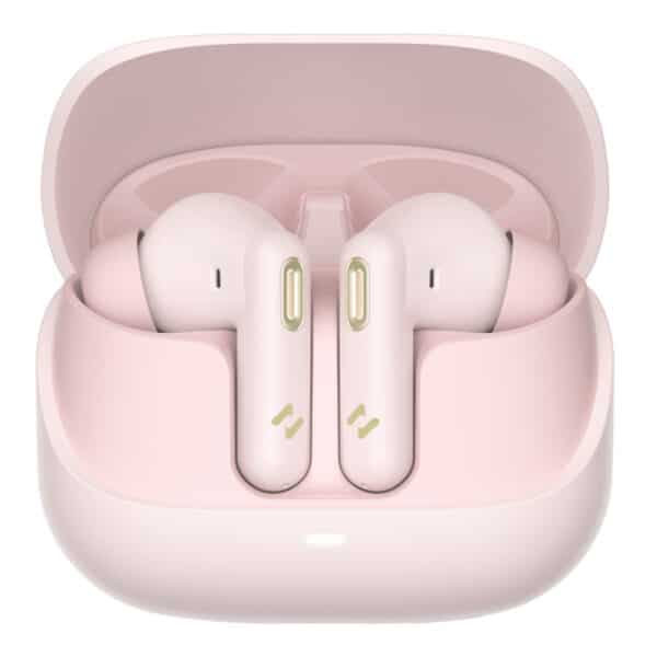 Havit - Ασύρματα Earbuds (TW906 Pro) - Bluetooth 5.3, με Microphone, TWS, ANC, Type-C, 300mAh - Ροζ