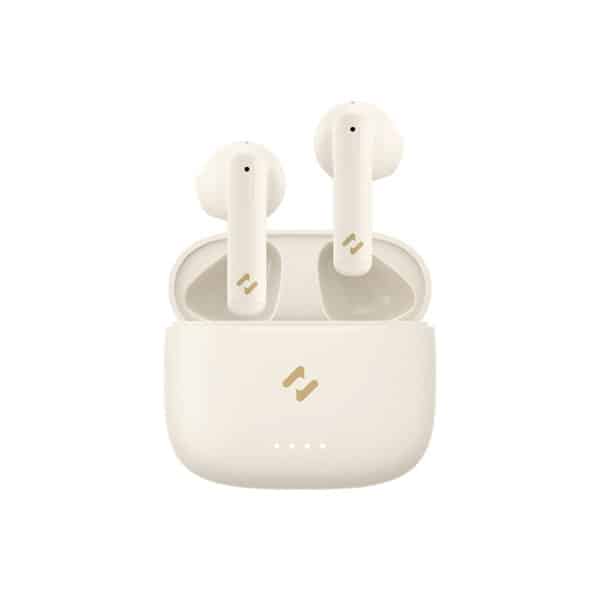 Havit - Ασύρματα Earbuds (TW947) - Bluetooth 5.3, με Microphone, TWS, ENC, Type-C, IPX4, 400mAh - Μπεζ