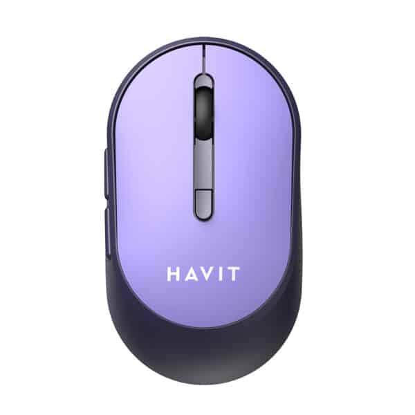Havit - Ασύρματο Ποντίκι (MS78GT) - 2.4GHz, 1200/2400/3200 DPI, AA Battery - Μώβ