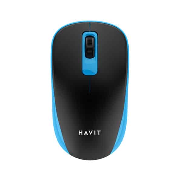 Havit - Ασύρματο Ποντίκι (MS626GT) - 2.4GHz, 1200 DPI, AA Battery - Μαύρο / Blue