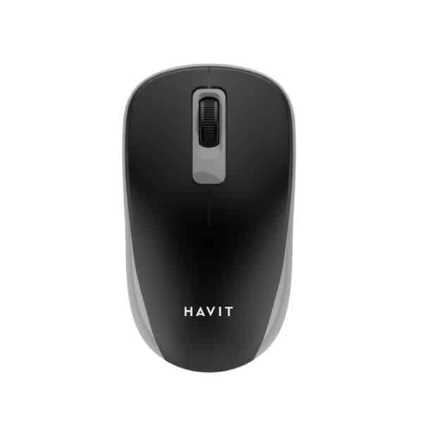 Havit - Ασύρματο Ποντίκι (MS626GT) - 2.4GHz, 1200 DPI, AA Battery - Μαύρο / Γκρί