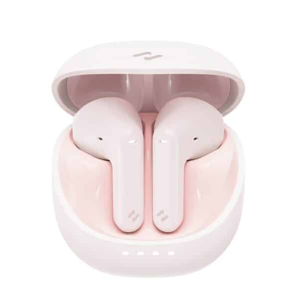 Havit - Ασύρματα Earbuds (TW931) - Bluetooth 5.4, Half in-ear, Microphone, TWS, ENC, Type-C, 300mAh - Ροζ