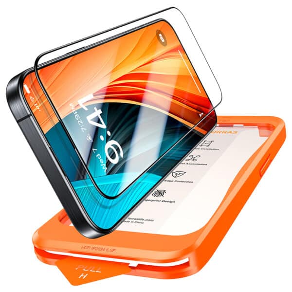 Torras - GlassGo Install Master - iPhone 16 Plus - Μαύρο