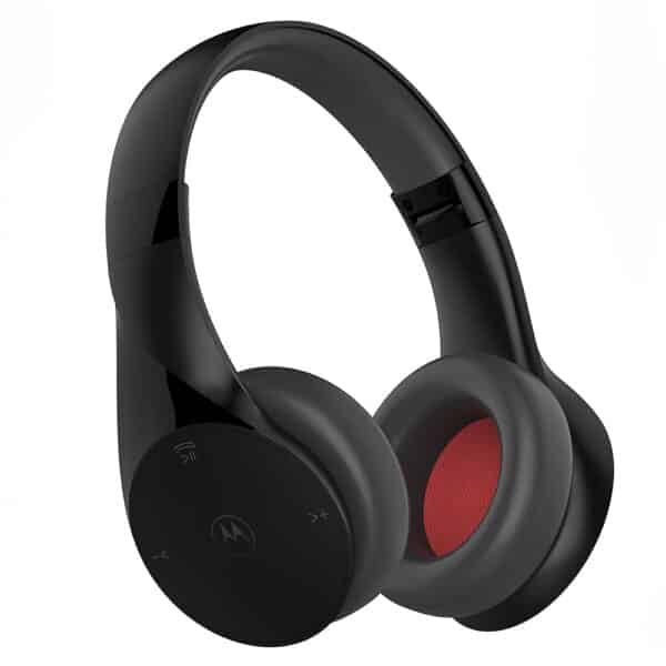 Motorola - Wireless Headphones Sound Moto (XT500) - Bluetooth, On-Ear, Multipoint, Alexa, Siri, Noise Isolation - Μαύρο