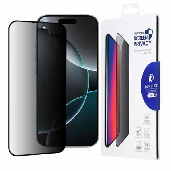 Dux Ducis - Tempered Glass Privacy - iPhone 16 Pro - Μαύρο