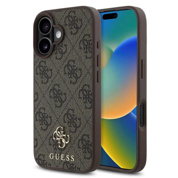 Guess - Hardcase 4G Classic MagSafe (GUHMP16SP4SM4MW) - iPhone 16 - Καφέ