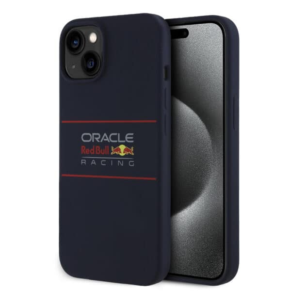 Κόκκινο Bull Racing - Silicone Horizontal CenteΚόκκινο Logo MagSafe (RBHMP15S24SIHSRV) - iPhone 15 - Navy