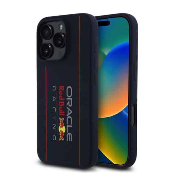 Κόκκινο Bull Racing - Silicone Oversize Vertical Logo MagSafe (RBHMP16X24SIOLRV) - iPhone 16 Pro Max - Navy