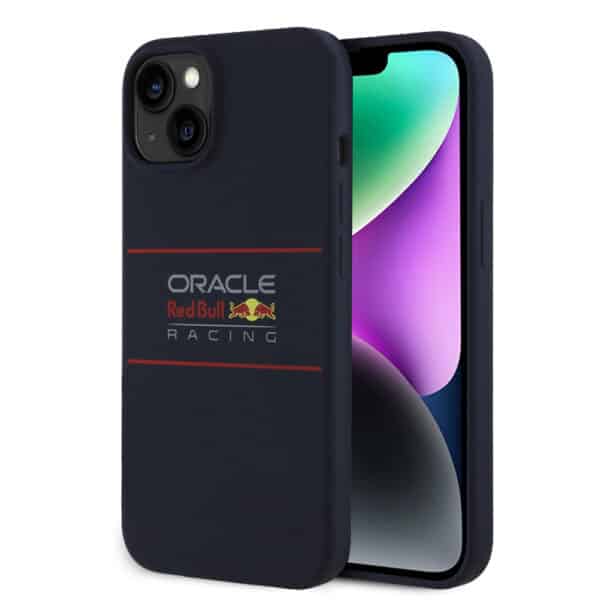 Κόκκινο Bull Racing - Silicone Horizontal CenteΚόκκινο Logo MagSafe (RBHMP14S24SIHSRV) - iPhone 14 - Navy