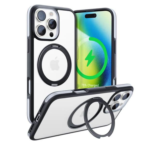 Torras - Ostand R Fusion Series - iPhone 16 Pro Max - Μαύρο
