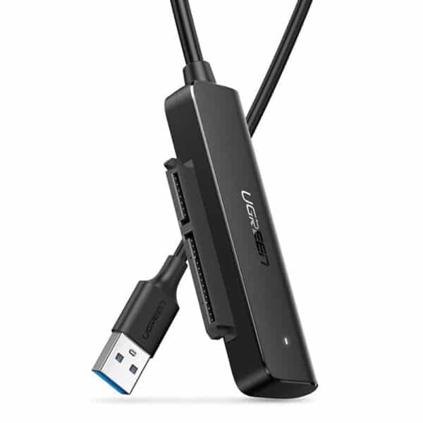 Ugreen - SATA III Adapter CM321 (70609) - SSD/HDD SATA III to USB, 5Gbps - Μαύρο
