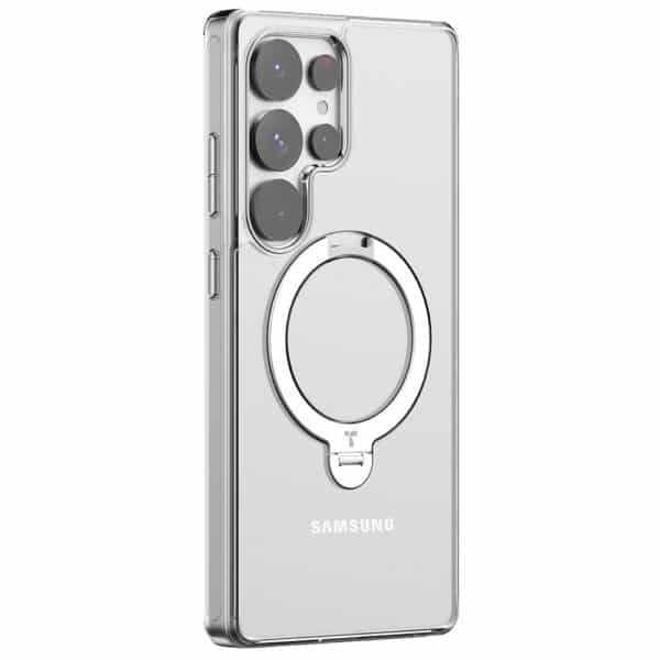 Torras - Ostand Spin Series - Samsung Galaxy S25 Ultra - Διάφανη