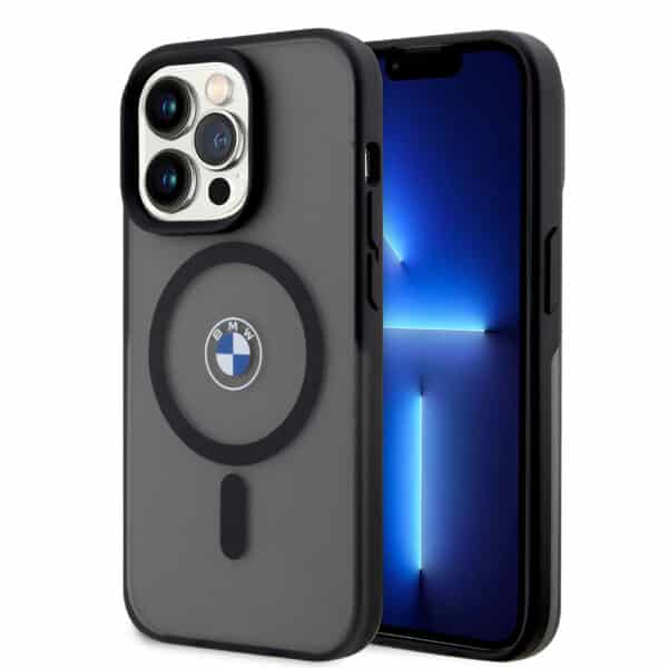 BMW - Hardcase IML Signature MagSafe (BMHMP15LDSLK) - iPhone 15 Pro - Μαύρο