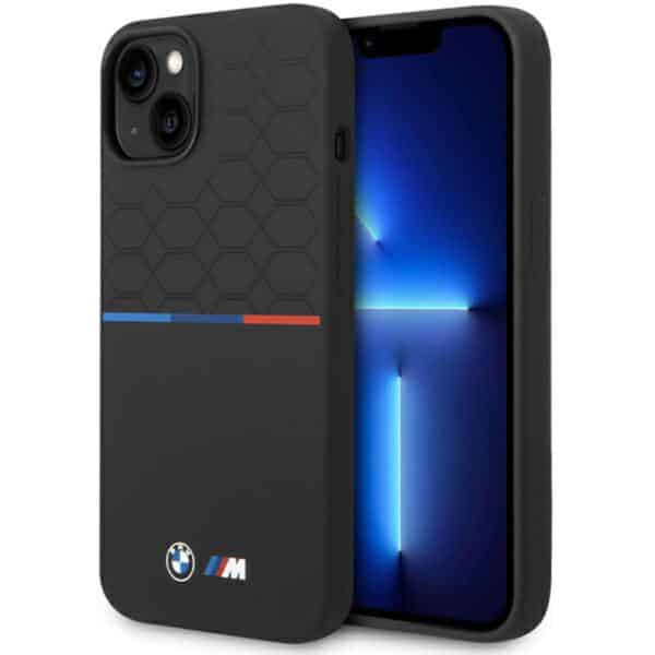 BMW - Hardcase M Silicone Pattern MagSafe (BMHMP15S22SMPK) - iPhone 15 - Μαύρο