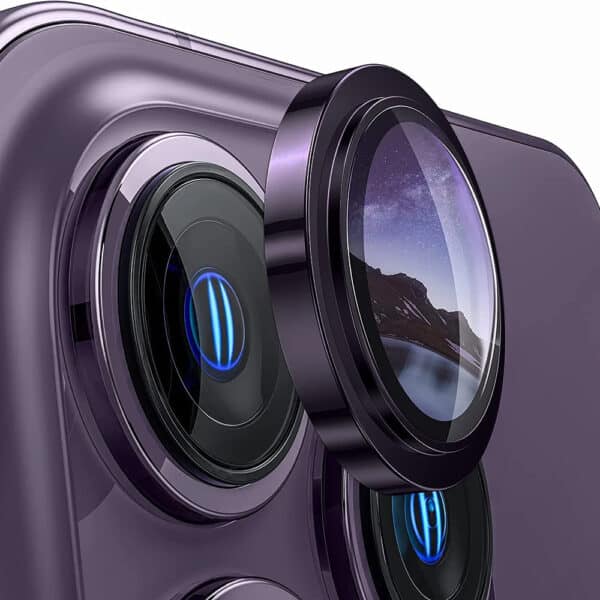Lito - S+ Προστασία Κάμερας - iPhone 14 Pro / iPhone 14 Pro Max - Βαθύ Μώβ