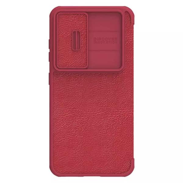 Nillkin - Qin Leather PRO Case - Samsung Galaxy S23 Plus - Κόκκινο