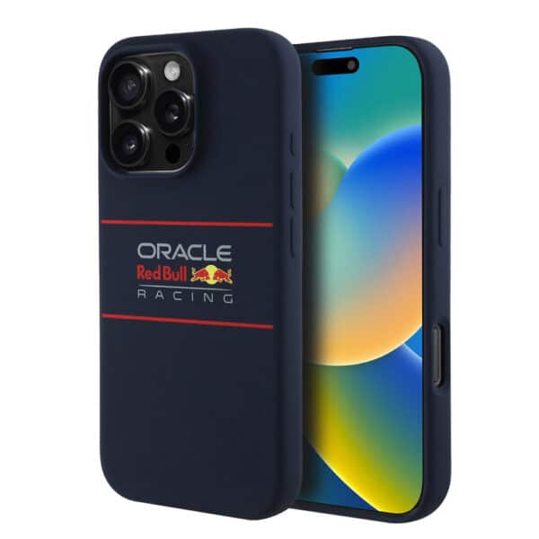 Κόκκινο Bull Racing - Silicone Horizontal CenteΚόκκινο Logo MagSafe (RBHMP16X24SIHSRV) - iPhone 16 Pro Max - Navy