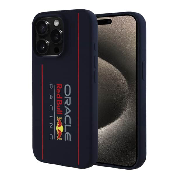 Κόκκινο Bull Racing - Silicone Oversize Vertical Logo MagSafe (RBHMP15X24SIOLRV) - iPhone 15 Pro Max - Navy