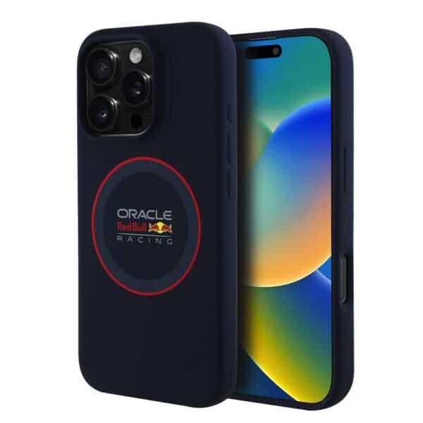 Κόκκινο Bull Racing - Silicone Κόκκινο Ring MagSafe (RBHMP16X24SIILVR) - iPhone 16 Pro Max - Navy
