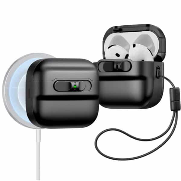 ESR - Pulse Magnetic HaloLock - Magsafe - Θήκη για Apple AirPods 4 - Μαύρο