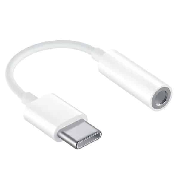 Huawei - Original Audio Adapter (CM20) -Type-C to Jack 3.5mm - Λευκό (Blister Packing)