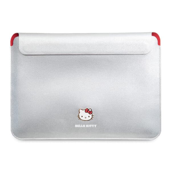 Hello Kitty - Computer Sleeve PU Metal Logo (HKCS14PGHDLMS) - Θήκη 14", Compact Size, Unique Design - Ασημί