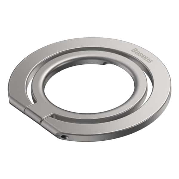 Baseus - Phone Ring Halo Series (SUCH000012) - Foldable, Magnetic - Ασημί