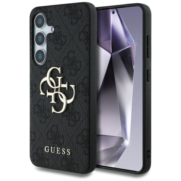 Guess - Hardcase 4G Big Metal Logo (GUHCS25S4GMGGR) - Samsung Galaxy S25 - Μαύρο