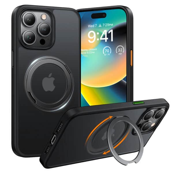 Torras - Ostand Pro Series - iPhone 15 Pro Max - Μαύρο
