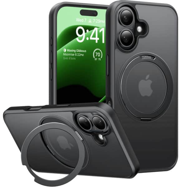 Torras - Ostand Pro Series - iPhone 16 Plus - Μαύρο