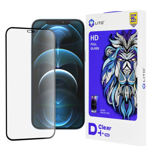 Lito - D+ Pro Clear - iPhone 12 Pro Max - Μαύρο