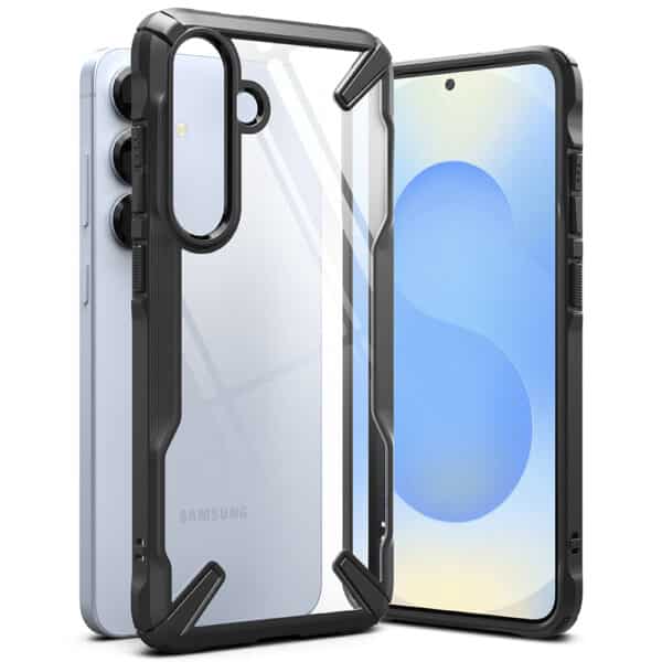 Ringke - Fusion X - Samsung Galaxy S25 - Μαύρο